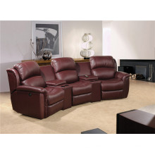 Wohnzimmer Echtes Leder Sofa (536A)